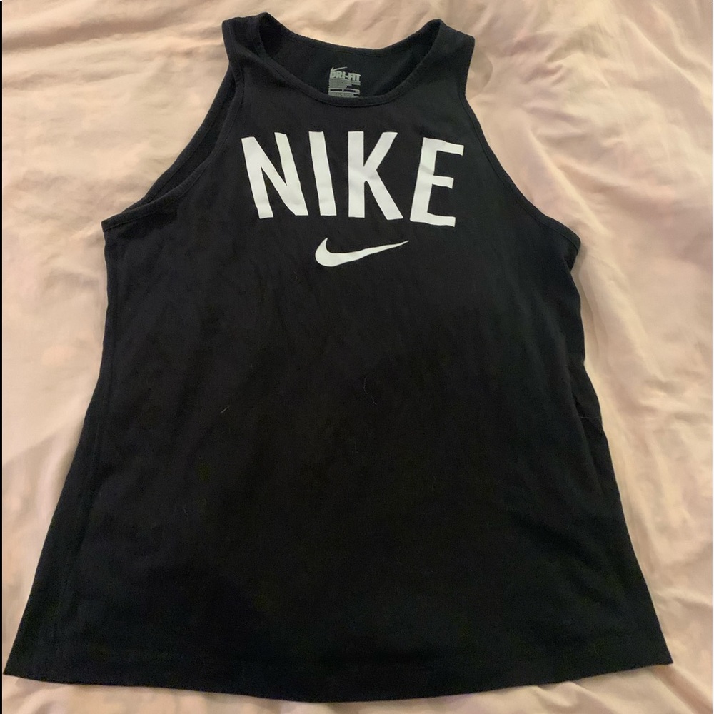 black nike dri-fit tank top